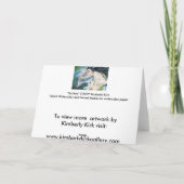 グリーティングカード： "サーファー" カード (裏面)