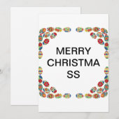 グリーティングカード シーズンカード (正面/裏面)