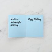 グリーティングカード：ハッピーバースデー カード (内部)