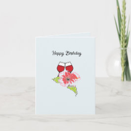 グリーティングカード：ハッピーバースデー カード