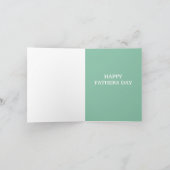 グリーティングカード – パパが大好き (内部)