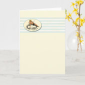 グリーティングカード – ピンナップ (黄色い花)