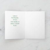 グリーティングカード ファンタジー風  (内部)