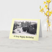 グリーティングカード – フランス・リヨン(ガールペラーシュ) (黄色い花)