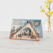 グリーティングカード – フリーメーソンの構造 (黄色い花)