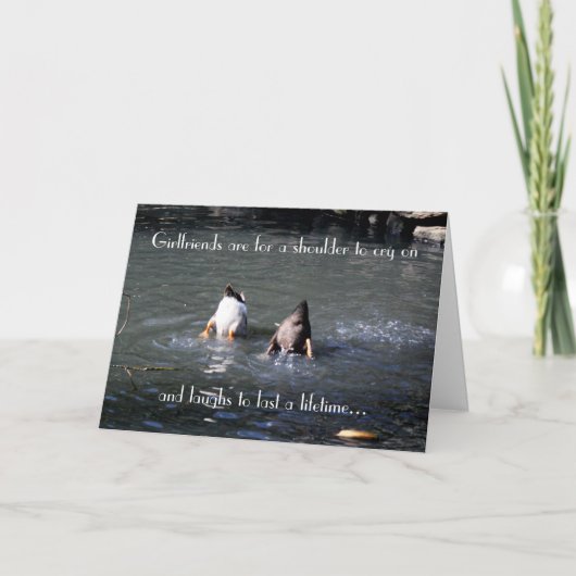 グリーティングカード – フレンドシップユーモア (正面)