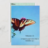 グリーティングカード「ブリス」 シーズンカード (正面/裏面)