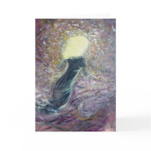 グリーティングカード「ブロンド空白のスモーク」