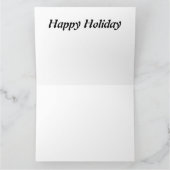 グリーティングカード，ホリデーウィッシュ，こんにちは カード (内部)