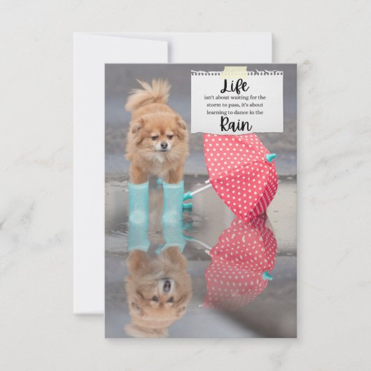 グリーティングカード – ライフ サンキューカード (正面)