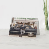 グリーティングカード(ヴィンテージコカッコいいップイラストレーション) カード (裏面)