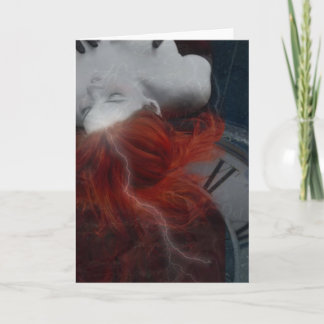 グリーティングカード：ヴィンテージ赤 カード