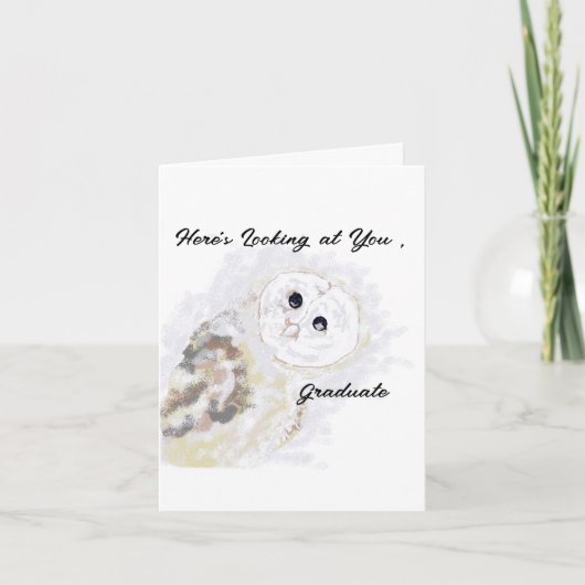 グリーティングカード：卒業生 カード (正面)