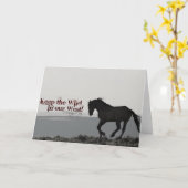 グリーティングカード「名誉」。.西保に荒れ果てた！ カード (黄色い花)