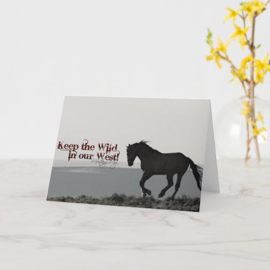 グリーティングカード「名誉」。.西保に荒れ果てた! カード (黄色い花)