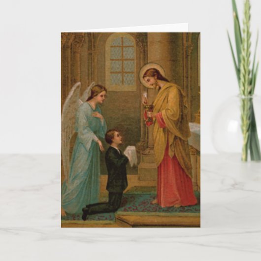 グリーティングカード：幸福は魂 カード (正面)