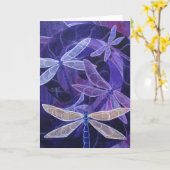 グリーティングカード：「懇親会」 カード (黄色い花)