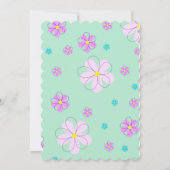 グリーティングカード 招待状 (裏面)