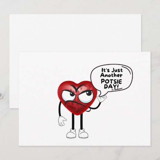 グリーティングカード 招待状 (正面/裏面)