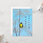 グリーティングカード – 春検索 (正面/裏面インサイチュ)