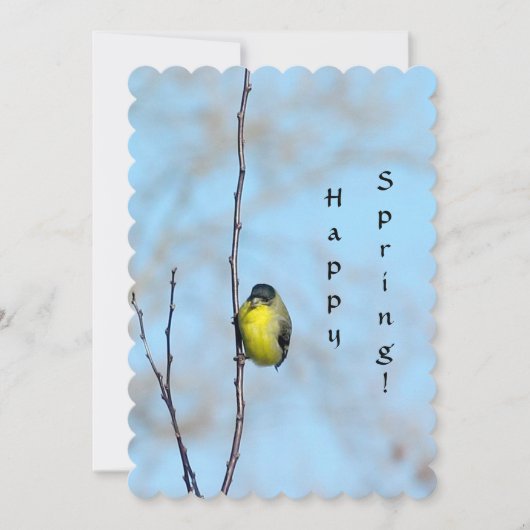 グリーティングカード – 春検索 (正面)