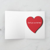 グリーティングカード – 最近お話ししたことは…... (内部)