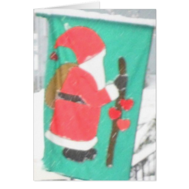 グリーティングカード、標準の白い封筒が含まれています (正面)