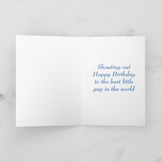 グリーティングカード、標準の白い封筒が含まれる カード (内部)