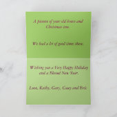 グリーティングカード、標準の白い封筒が含まれます シーズンカード (内部)