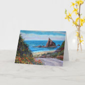 グリーティングカード、標準の白い封筒を含む カード (黄色い花)