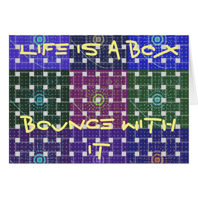 グリーティングカード 横型テンプレート (正面横)