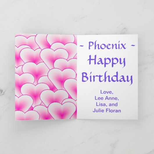 グリーティングカード(白い封筒1610131623) シーズンカード (内部)