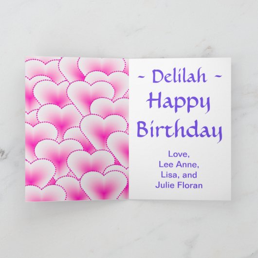 グリーティングカード(白い封筒161013162) シーズンカード (内部)