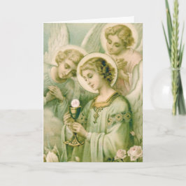 グリーティングカード：私の魂はベールを借りる カード