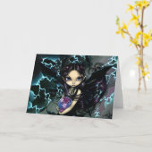 グリーティングカード「稲妻のブリンガー」 カード (黄色い花)