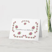 グリーティングカード：結婚式おめでとうございます カード (正面)