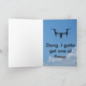 グリーティングカード（縦） カード (内部)