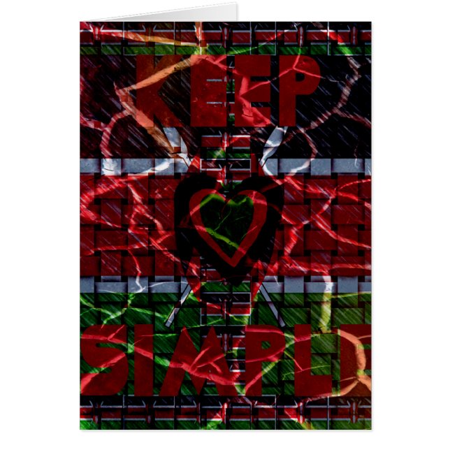 グリーティングカード 縦 テンプレート (正面)