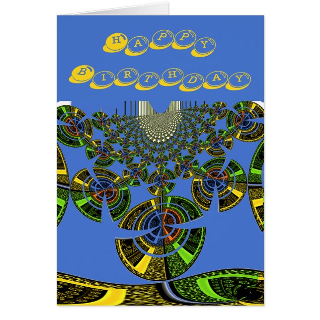 グリーティングカード 縦 テンプレート (正面)