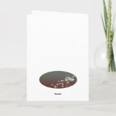 グリーティングカード – 美しい (裏面)