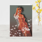 グリーティングカード – 美しい (黄色い花)