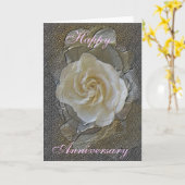 グリーティングカード – 記念日（祝） (黄色い花)