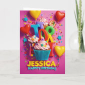 グリーティングカード>誕生日カード カード (裏面)