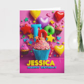 グリーティングカード>誕生日カード カード (正面)