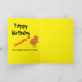 グリーティングカード：誕生日 カード (内部)