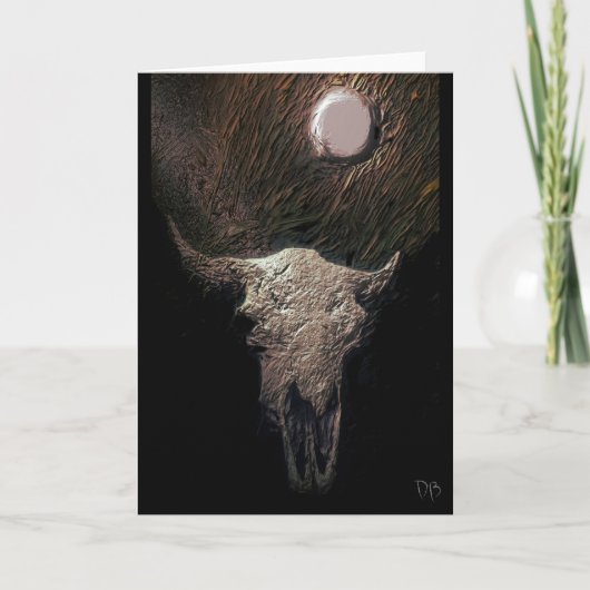 グリーティングカード「過去一枚」 カード (正面)