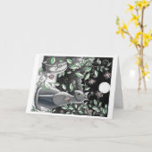 グリーティングカード：静かな会話 カード (黄色い花)