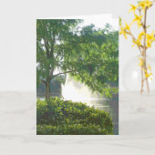 グリーティングカード：100年の湖公園，エディナ， MN, カード (黄色い花)