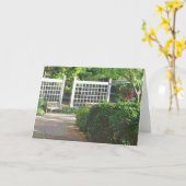 グリーティングカード： Centennial Lakes Park, Edina, MN カード (黄色い花)