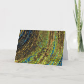 グリーティングカード – F1394 "バンゴッホ夕日" 1 (裏面)